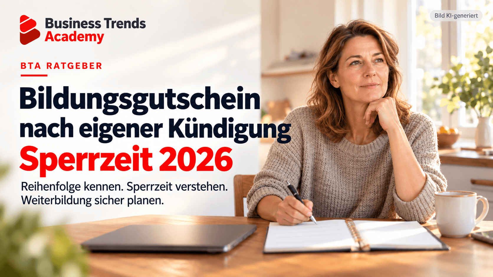 Bildungsgutschein nach eigener Kündigung: Sperrzeit 2026